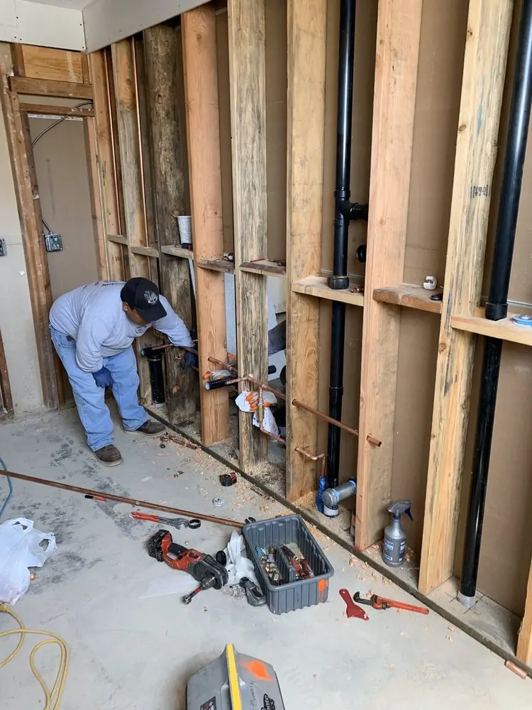 Commercial rough-in plumbing for Gas Line Repair in Cicero Center